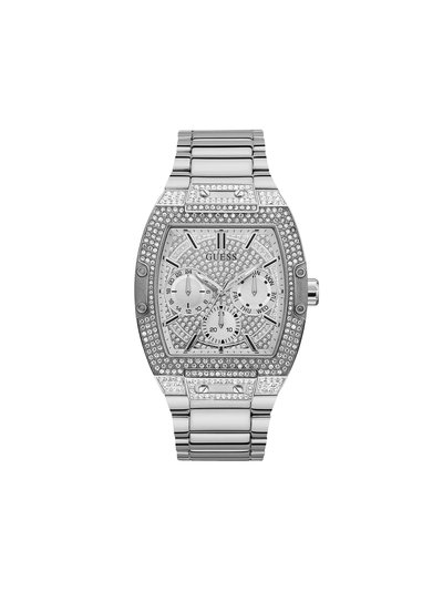 Guess Mens GW0094G1 Crystal Accented Stainless Steel Watch product
