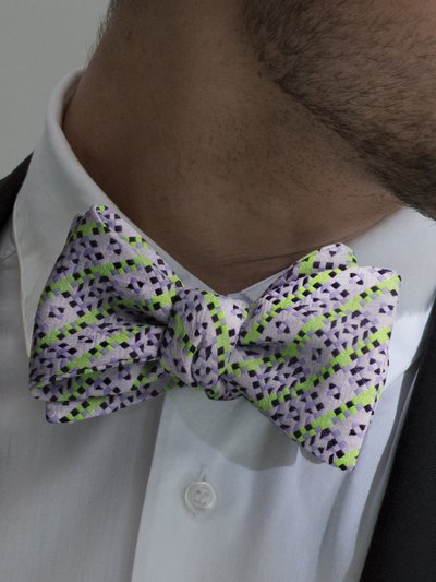 GUiSHEM Butterfly Pre-Tied Bow Tie - Native product