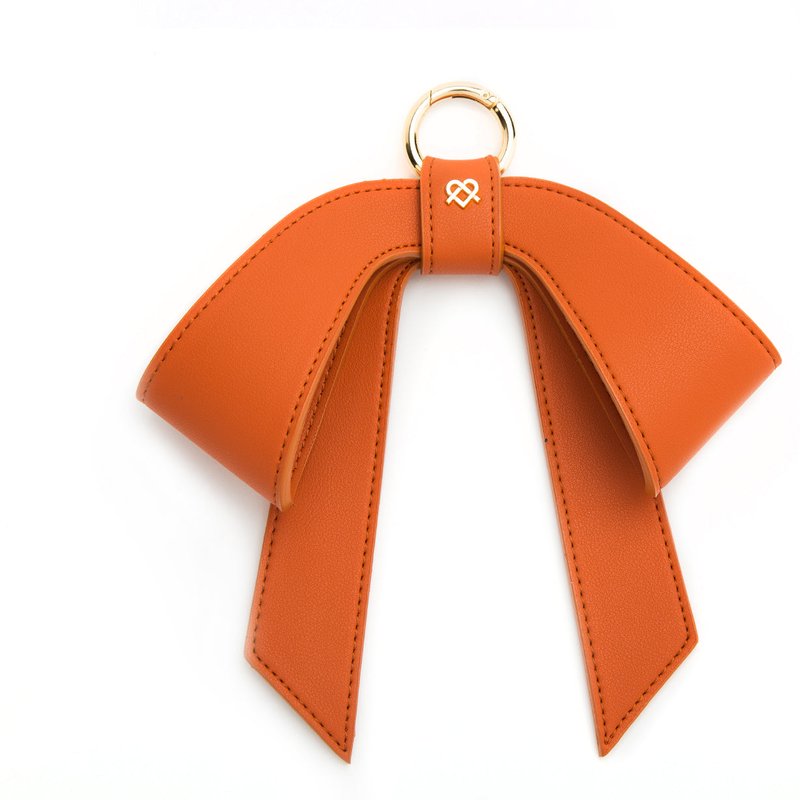 Shop Gunas New York Cottontail Bow In Orange