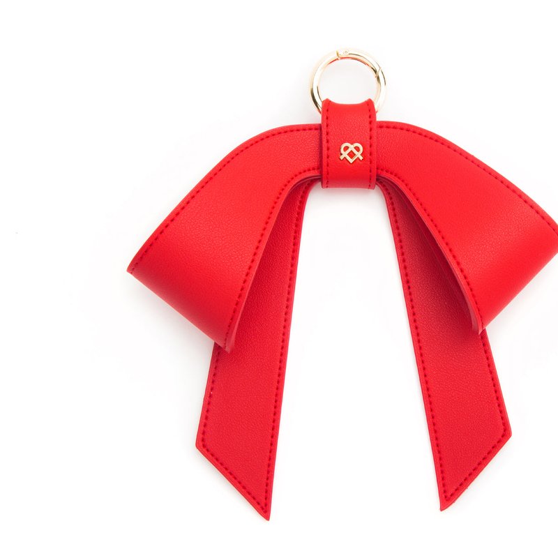 Shop Gunas New York Cottontail Bow In Red