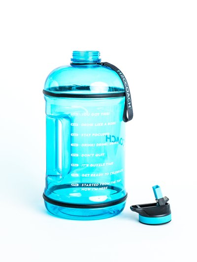 H2OCOACH Gallon Water Bottle with Straw- BPA Free - 128 oz product