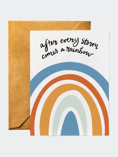 Habitude Paper After Every Storm Comes a Rainbow Sympathy Card product