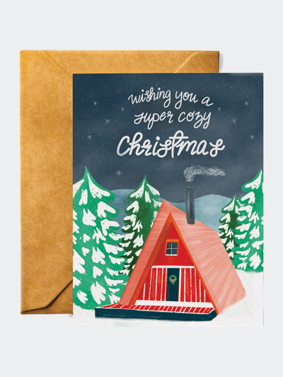 Habitude Paper Wishing You a Super Cozy Christmas Greeting Card product