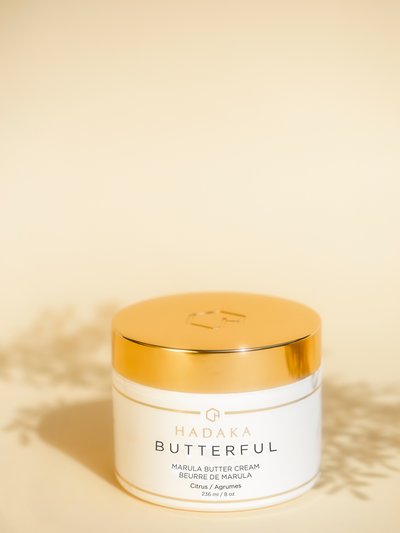 HADAKA BEAUTY BUTTERFUL Marula Body Butter. Citrus product