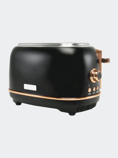 Haden Heritage 2-Slice, Wide-Slot Toaster - Black & Copper product