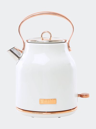 Haden Heritage Ivory & Copper Electric Kettle product