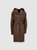Women's Reversible Oversized Wool Coat