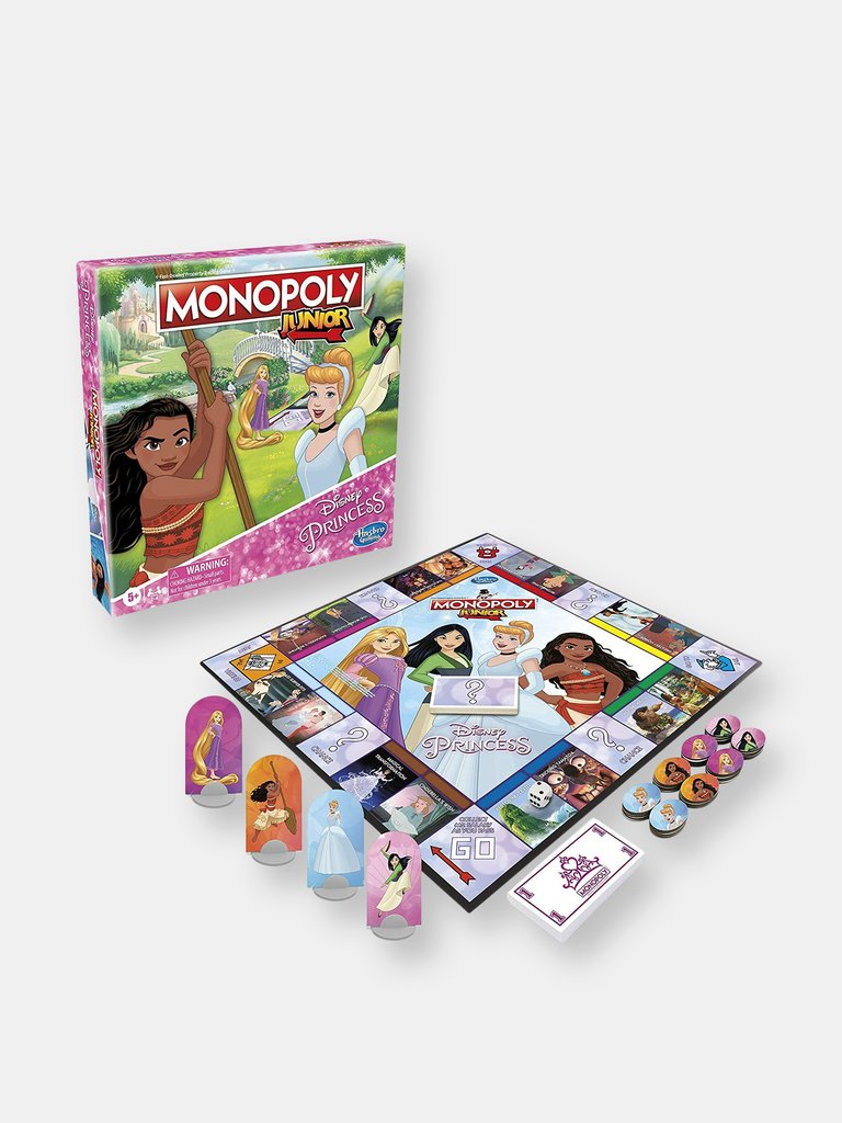 Disney Monopoly Junior Game From Monopoly For Girls Free Delivery 