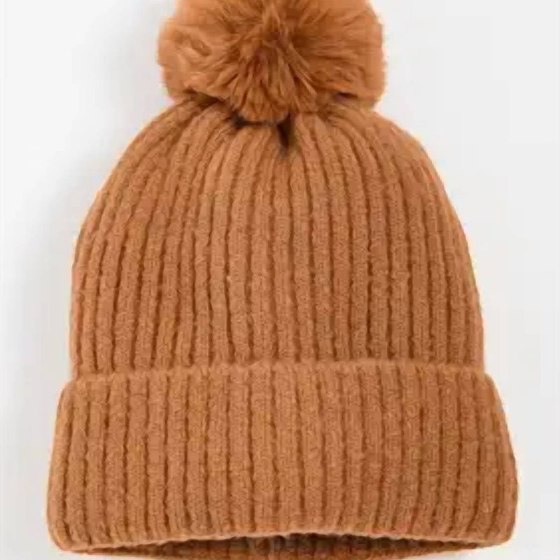 Hat Attack All Occasion Beanie Hat In Rust In Brown