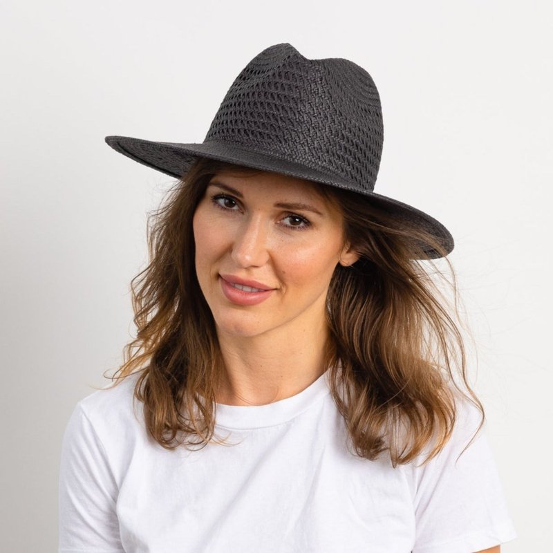 Shop Hat Attack Vented Luxe Packable Hat In Black