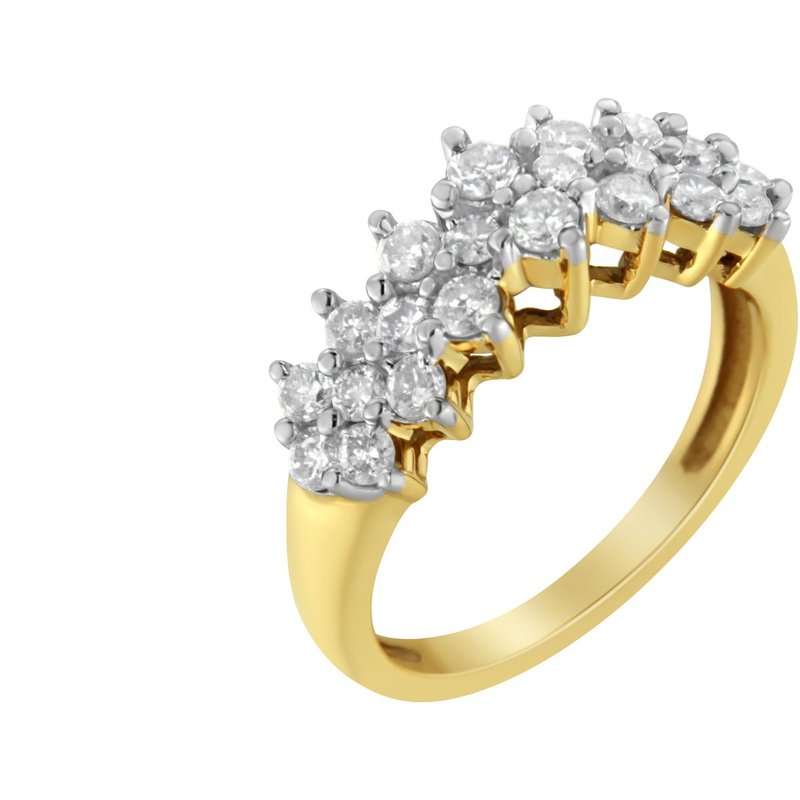 Haus Of Brilliance 10k Yellow Gold Round Diamond Ring