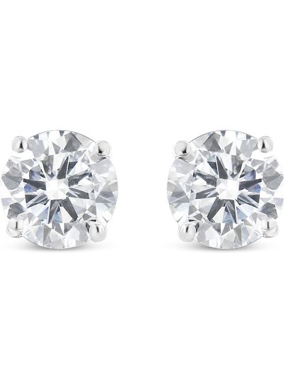 Haus of Brilliance 14k White Gold Solitaire Diamond Stud Earrings product