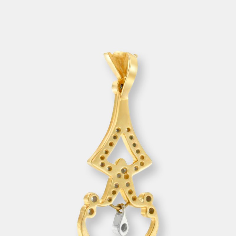Shop Haus Of Brilliance 14k Yellow Gold 1/3 Cttw Round Diamond Pendant Necklace