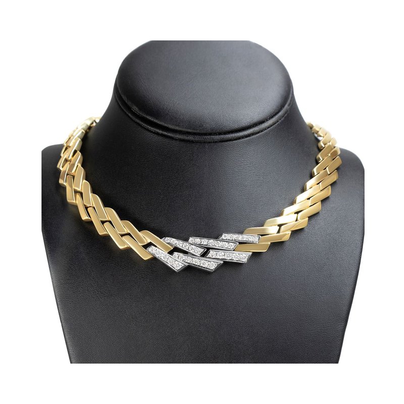 Shop Haus Of Brilliance 14k Yellow Gold 2 3/4 Cttw Pave Diamond Miami Cuban Curb Link Chain 16" Necklace
