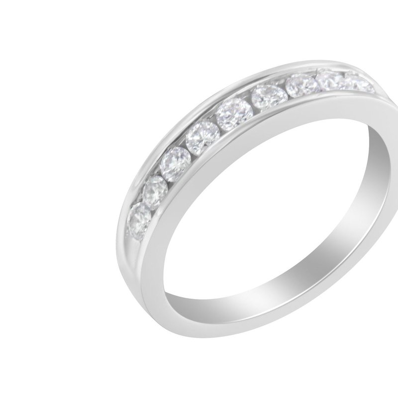 Haus Of Brilliance 18k White Gold Round-cut Diamond Ring