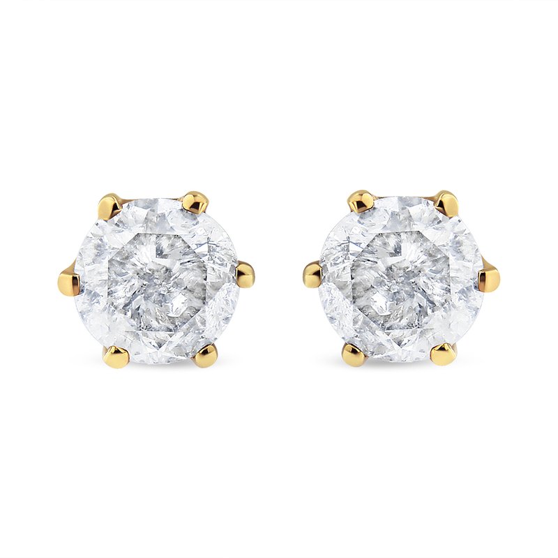 Haus Of Brilliance Ags Certified 2.00 Cttw Round Brilliant-cut Diamond 14k Yellow Gold 6-prong-set S