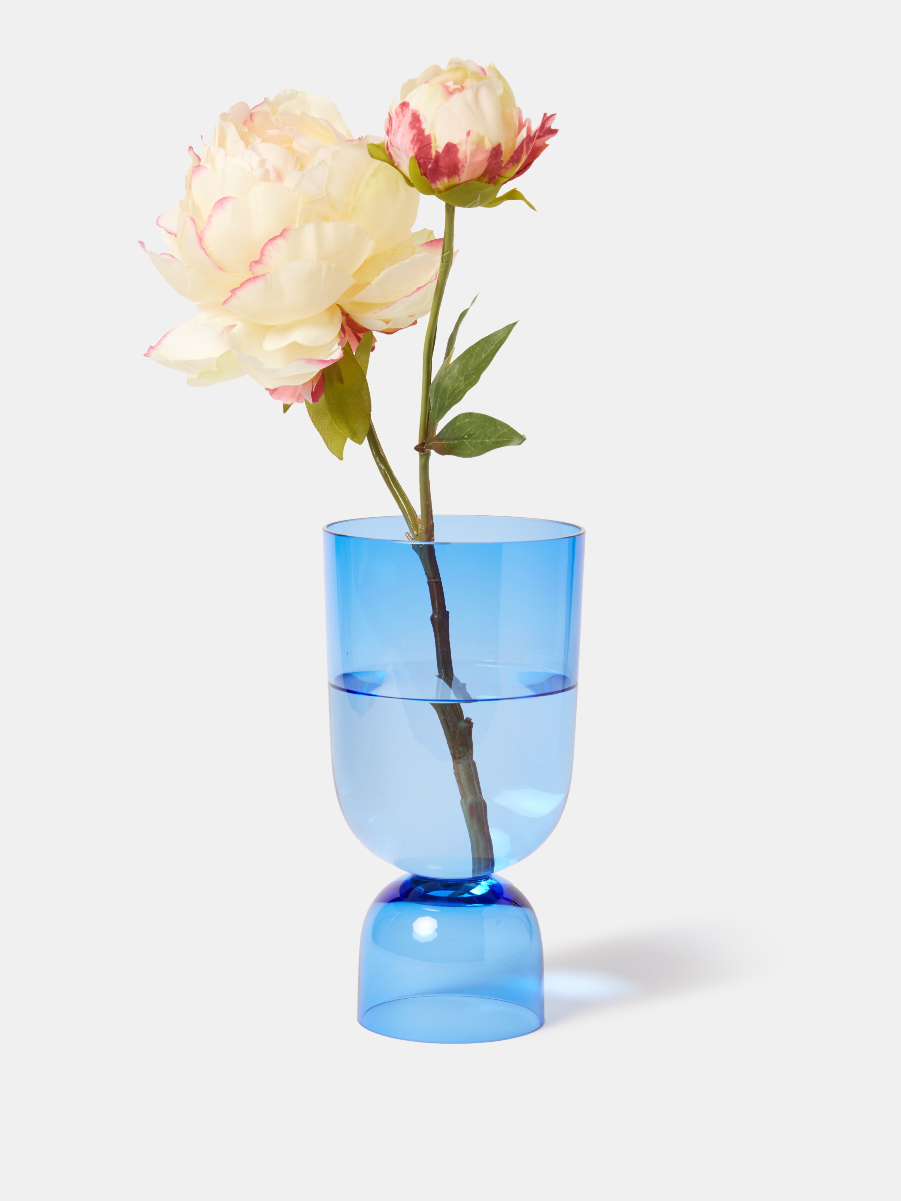 Hay Bottoms Up Vase In Electric Blue