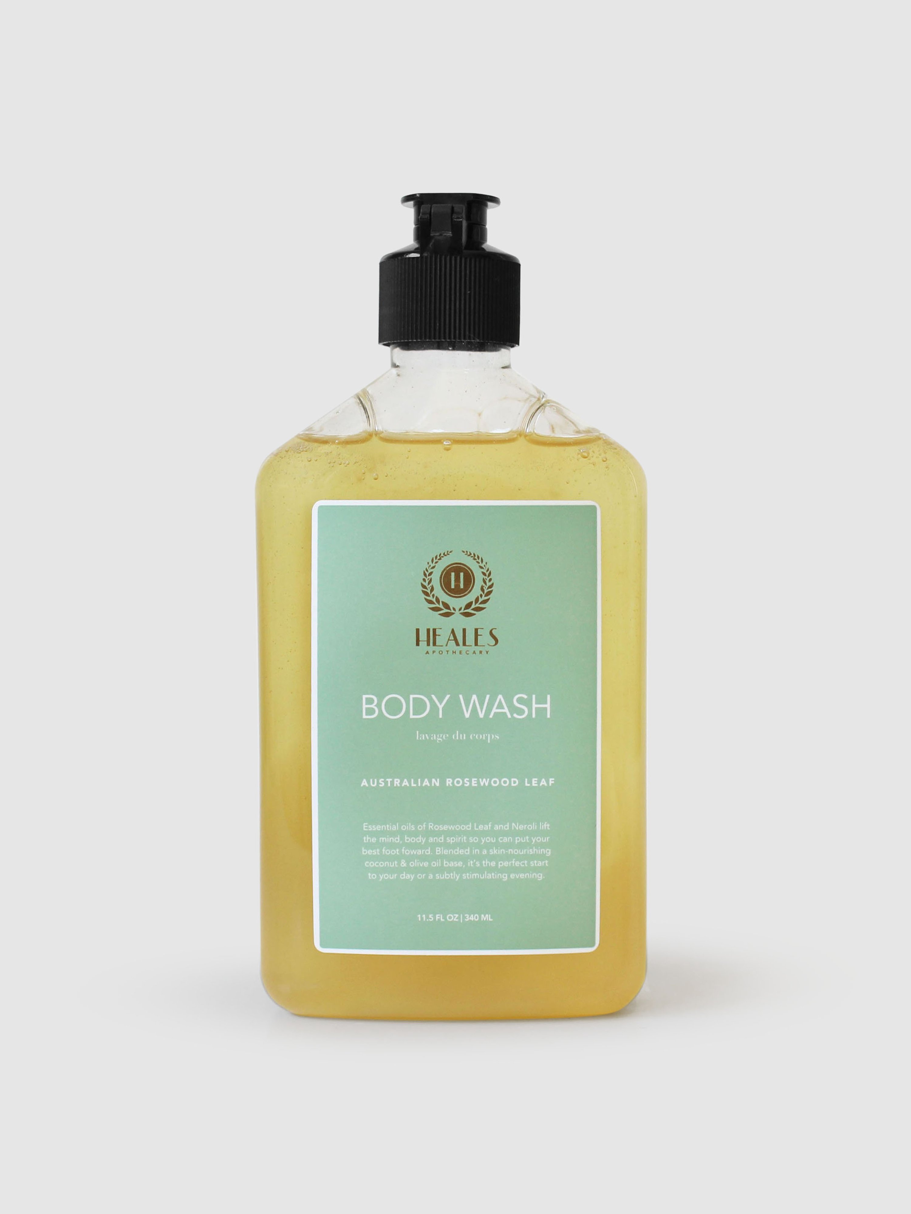 Heales Body Wash In Yellow