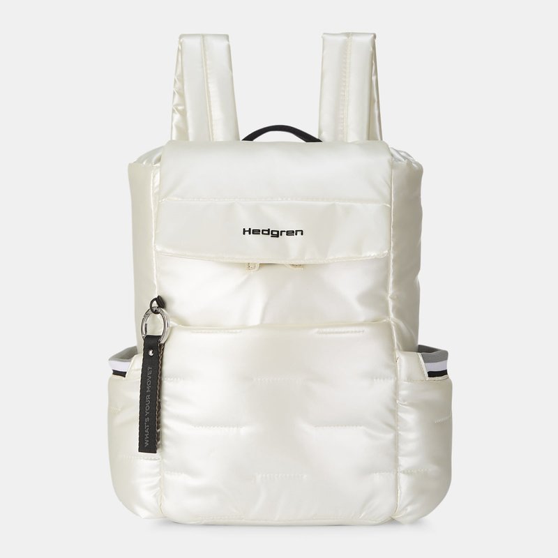 Shop Hedgren Billowy Backpack In White