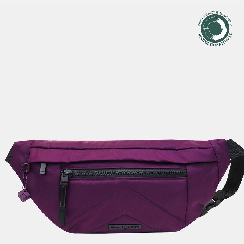 Hedgren Bolt Sustainably Made Waist Pack In Purple
