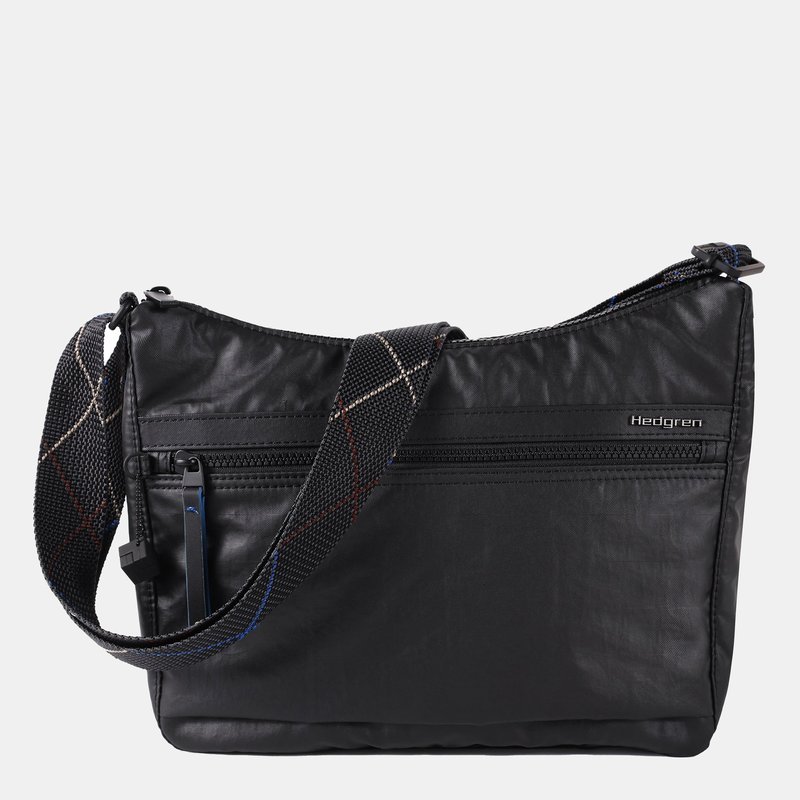 Hedgren Harper's Rfid Shoulder Bag Creased Black