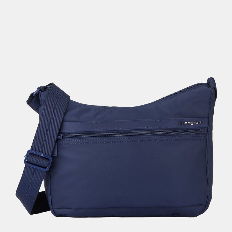 Hedgren Harper's Rfid Shoulder Bag Total Eclipse In Blue