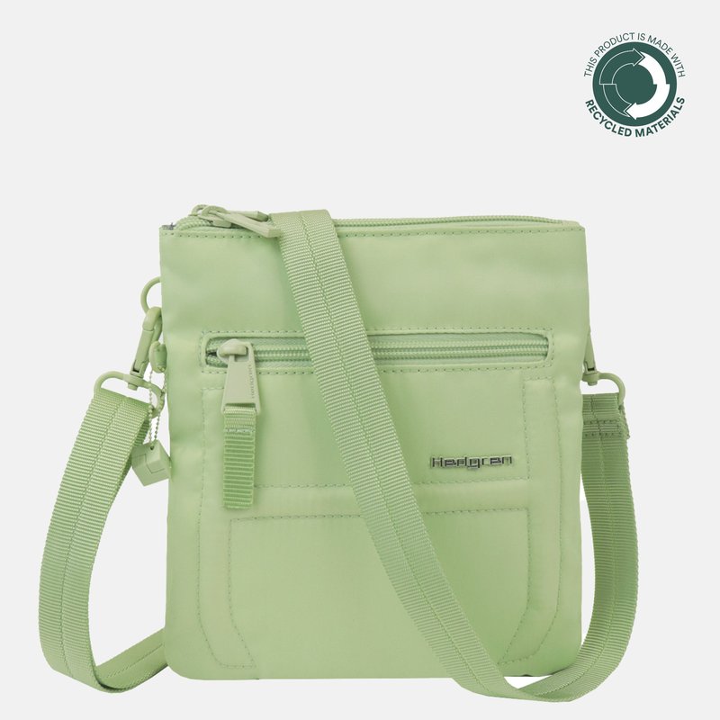 Shop Hedgren Helm Handbag In Green