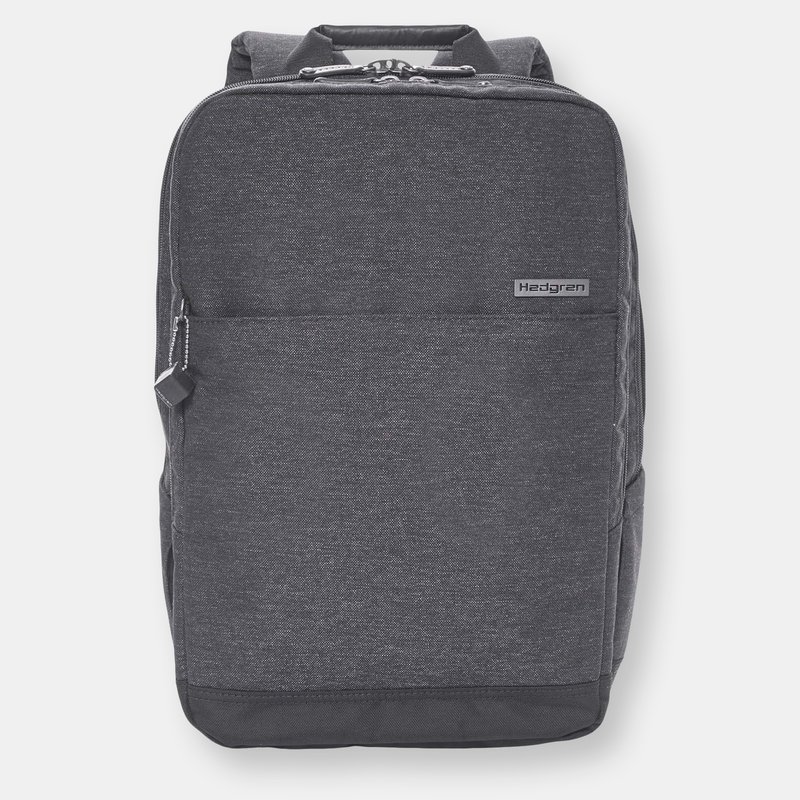 Hedgren Rule Square 15.6" Laptop Backpack In Grey