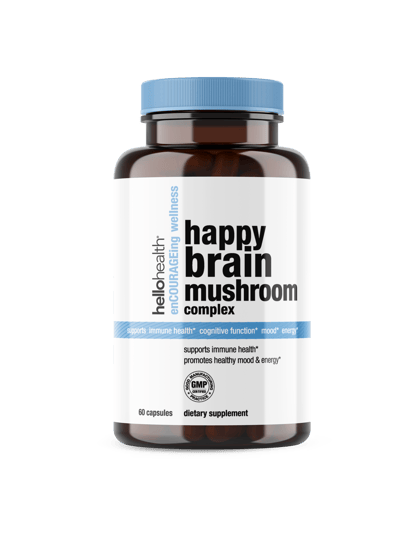 Hello Health Happy Brain Mushroom Complex (1564 mg) – 30 Day Supply product