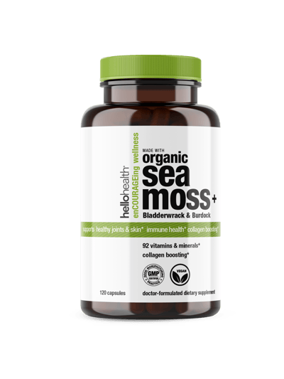 Hello Health Organic Irish Sea Moss Capsules With Burdock Root & Bladderwrack product