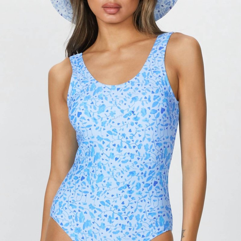 Shop Helmstedt Cerca Swimsuit In Tangle In Blue