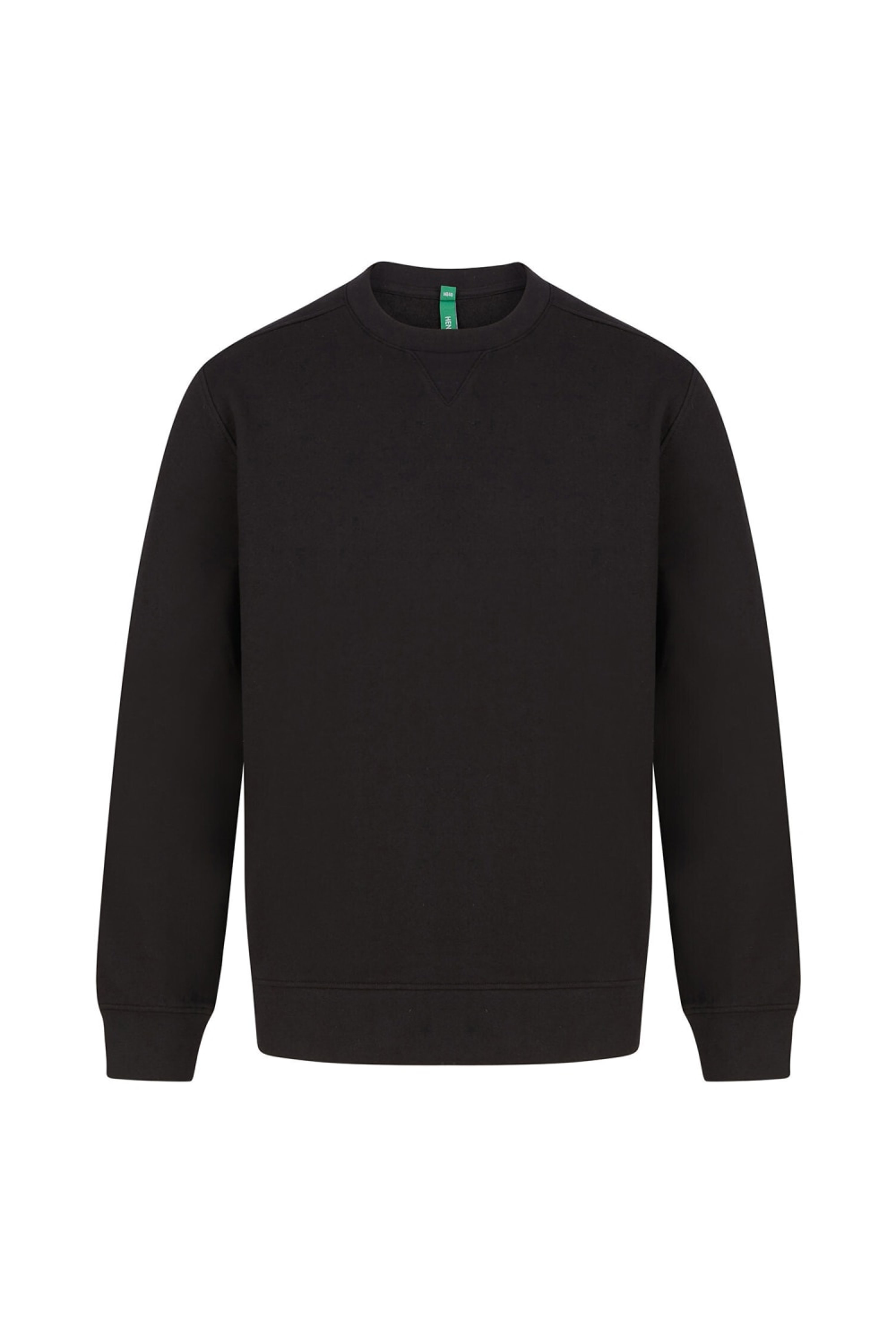Henbury Unisex Adult Sustainable Sweatshirt (black)