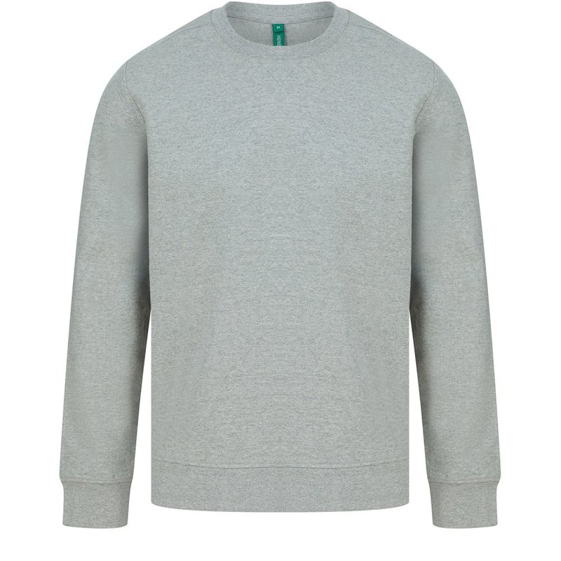 Henbury Unisex Adult Sustainable Sweatshirt (heather Grey)