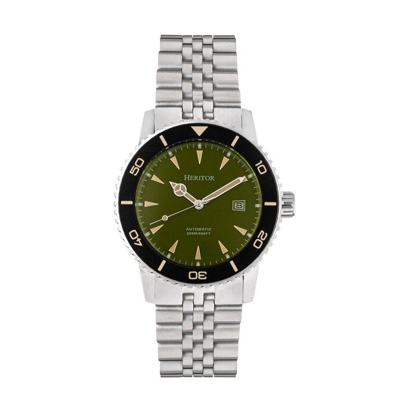 Heritor Automatic Hurst Bracelet Watch In Green