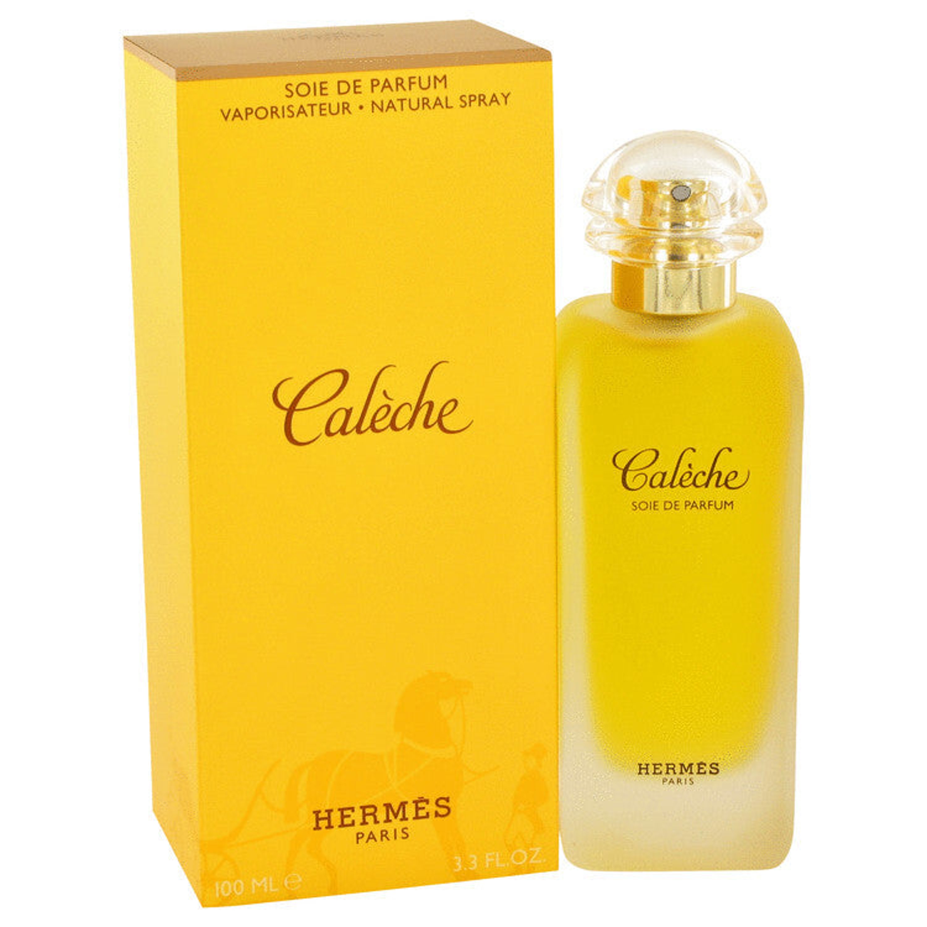 Pre-owned Hermes Caleche By  Soie De Parfum Spray 3.4 oz