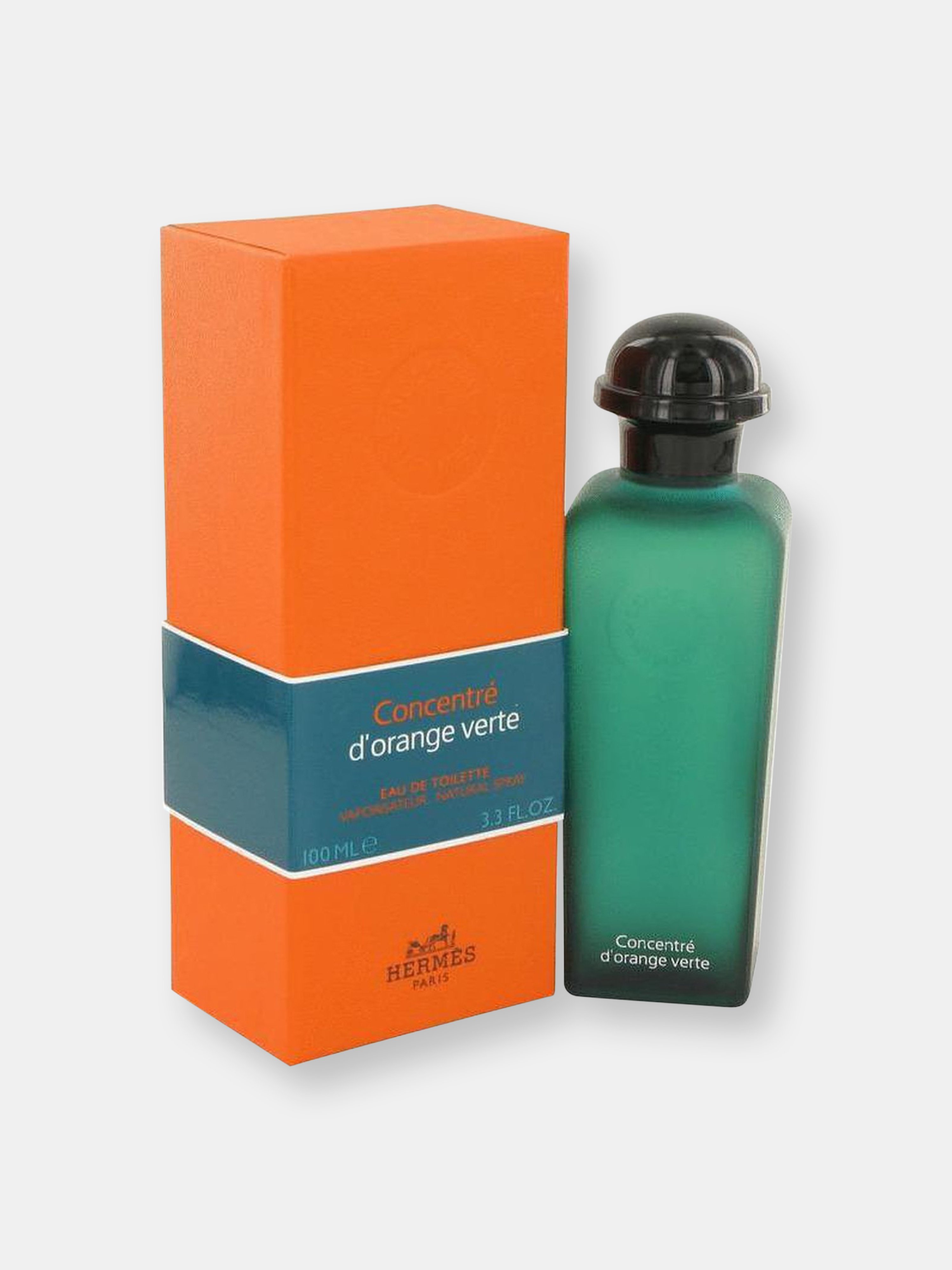Pre-owned Hermes Eau D'orange Verte By  Eau De Toilette Spray Concentre (unisex) 3.4 oz