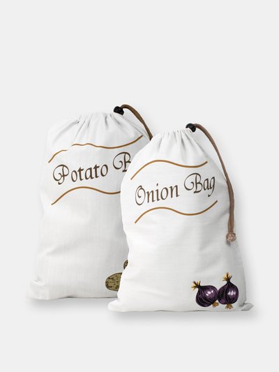 HIC Kitchen Potato & Onion Saver Bag Set product