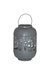 Hill Interiors Glowray Forest Christmas Candle Lantern (Gray/Silver) (30cm x 20cm x 20cm) - Gray/Silver