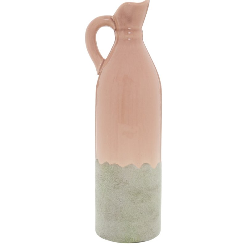Hill Interiors Stone Effect Jug In Pink