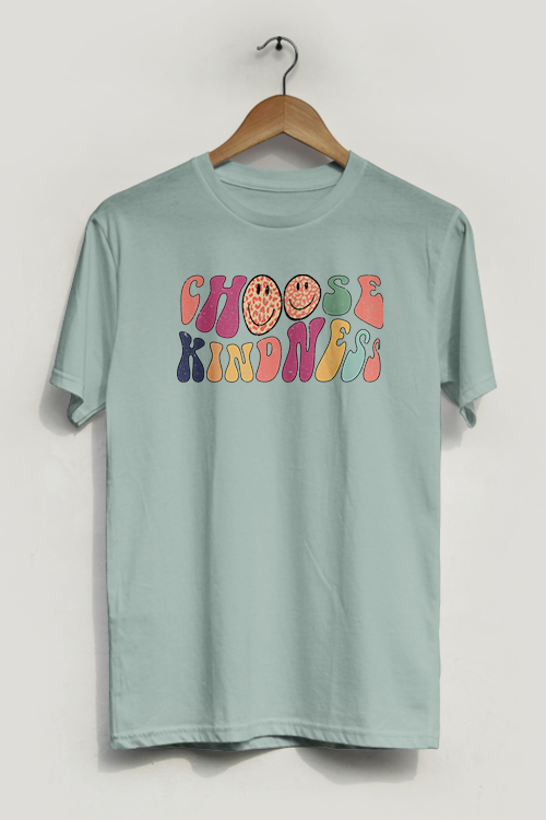 Hipsters Remedy Choose Kindness T-shirt In Blue