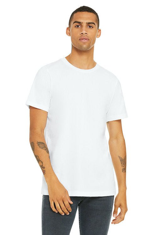 Hipsters Remedy Essential Soft Style Plain Unisex T-shirt In White