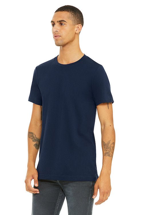 Hipsters Remedy Essential Soft Style Plain Unisex T-shirt In Blue