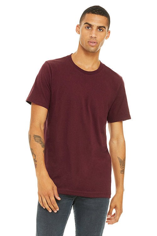 Hipsters Remedy Essential Soft Style Plain Unisex T-shirt In Purple