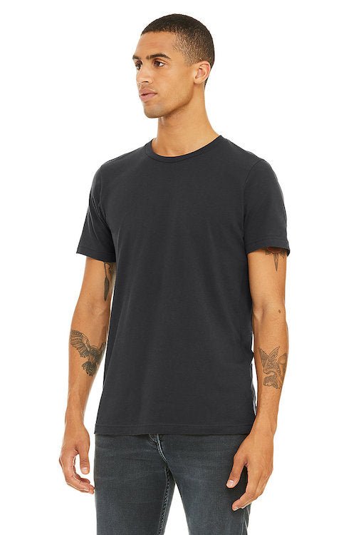 Hipsters Remedy Essential Soft Style Plain Unisex T-shirt In Grey
