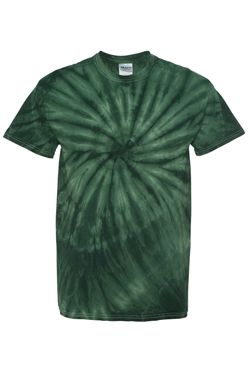 Hipsters Remedy Forest Green Tie Dye T-shirt