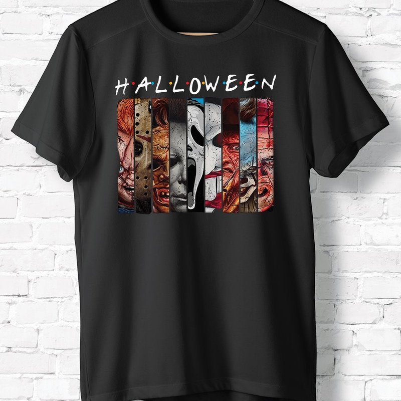 Hipsters Remedy Halloween Villains T-shirt In Black