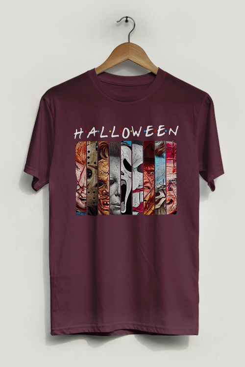 Hipsters Remedy Halloween Villains T-shirt In Purple