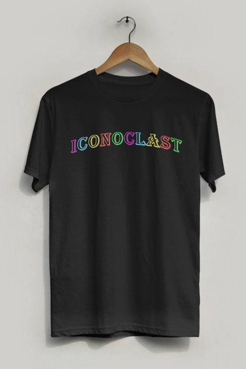 Hipsters Remedy Iconoclast T-shirt In Black