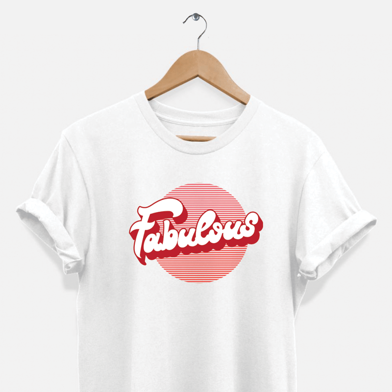 Hipsters Remedy Retro Fabulous T-shirt In White