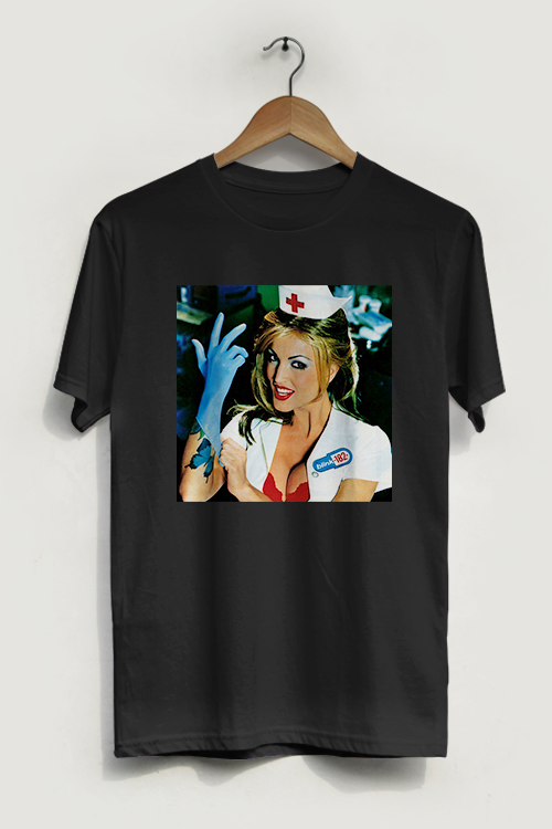 Hipsters Remedy Sexy Nurse Graphic Tee In Black